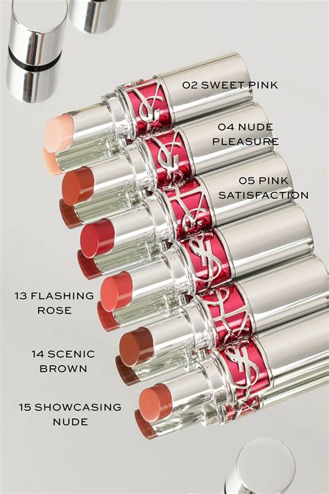 ysl gloss 47|YSL glaze and gloss.